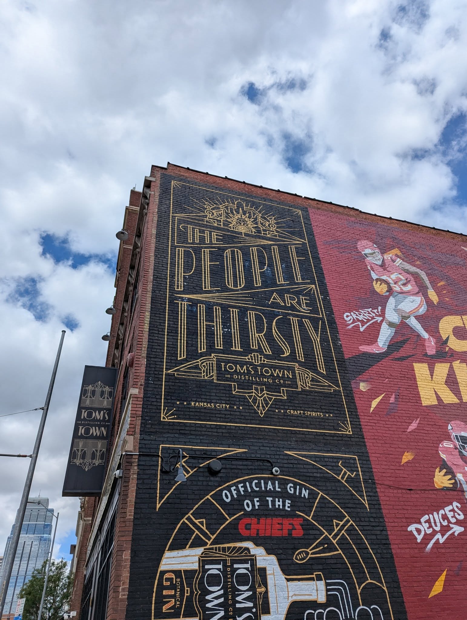 Tom's Town mural, Kansas City