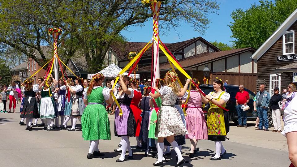 Maifest in the Amana Colonies, Iowa